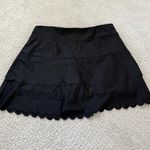 Aryeh  Skort Womens Size S Black Ruffle Pull On Stretch Tennis Golf Beach Comfy Photo 2