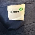 Girls Scout Vintage Classic Logo Blue T Shirt Size XL Single Stitch Green Logo Photo 2
