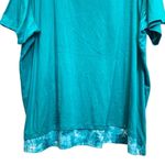 Woman Within 3X  Blue Green Tee Photo 1