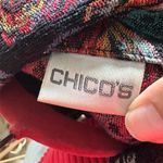 Chico's Women's Floral Tapestry Jacket Multicolor Size 2 Photo 5