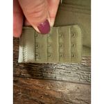 Under Armour  High Support Sports Bra Graphic Print Crisscross Back Olive Green M Photo 8