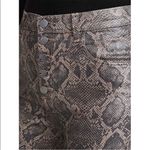 J Brand Lillie Coated High Rise Skinny Jeans Snakeskin Size 27 Photo 3