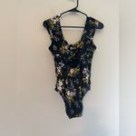 Beach Betty Miracle Brands Slimming Control One Piece Swim Black Floral medium Photo 3