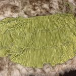 Green ruffle top Size M Photo 2