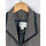 Jacqueline Ferrar Vintage Houndstooth Blazer size 10P Photo 3