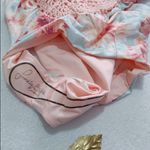 frankie's bikinis  one pieces swimsuit poppy wild flowers with crochet front:0W4 Photo 6