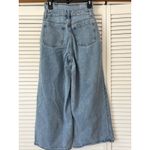 Cider  Light Wash High Waisted Wide Leg Pleated Denim Jeans Women's Size S Photo 2