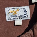 Western Shirt Panhandle Embroidered Slim Pearl Snap Shirt L Brown Size L Photo 2