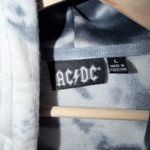 AC/DC  Black and White Tie-Dye Hoodie Photo 4