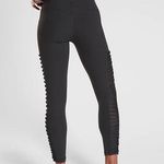 Athleta Salutation Stash Pocket ll Twist 7/8 Tights Leggings Sz Large Tall Black Photo 0