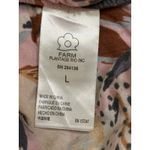 Farm Rio  Mixed Scarves pants in a multi-color print, size large Photo 15