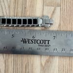 Citizen Eco-Drive Ladies Watch Crystals Black Dial and Bracelet Solar Powered Photo 12