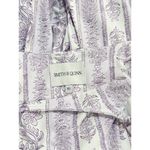 Smith & Quinn Womens Dress Purple Maxi Floral Puff Sleeve Tiered A Line Boho XS Photo 2