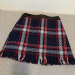 J.O.A. Plaid Fringe Skirt in size S Photo 1