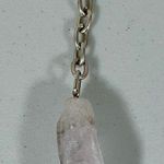 Amethyst Purple  Crystal Stone Key-Chain Key-Ring Key-Clip Boho Witch Fashion Accessory 🪻 Photo 0