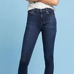 Citizens of Humanity Rocket Crop High Rise Skinny Jeans Dark Wash Size 26 Photo 0