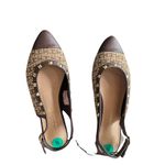 Juicy Couture NWT JUICEY COUTURE Poetry Logo Sling Back Studded Sandal Photo 3