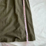 Lulu's pull me close olive green long sleeve maxi dress faux suede butto… Photo 6