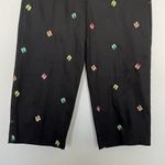 Harvé Benard 𝅺Harve Benard capris Pants Size 8 Embroidered NWOT Photo 2