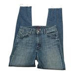 MOTHER Denim MOTHER The Looker Step Ankle Fray jeans, asking for trouble cut size 26" Photo 2