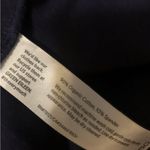 Eileen Fisher  Dress Navy Blue Pullover Size Medium Organic Cotton Basic Photo 4