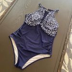 Tempt Me Women One Piece Swimsuit High Neck Plunge Ruched Tummy Control Bathing Suit Photo 6