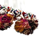 Indian colorful beaded tassel shell bracelet Photo 5