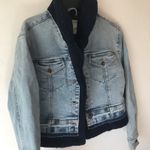 Ella Moss  Mixed Denim Coco Jacket New With Tags Strapless Gown Photo 3