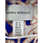 Donna Morgan Nordstrom Women's Size 8 Stretch Cotton Fit and Flare Dress Pockets Photo 5
