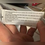 Abercrombie & Fitch  Asymmetrical Snap Fleece Pullover White Blush Pink Size M Photo 8