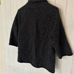 Talbots  cardigan Sweater gray black womens size small buttons business … Photo 10