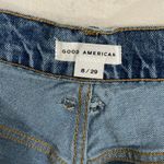 Good American NWT  Good 90’s Denim Shorts in Indigo Distressed Size 8 Photo 9