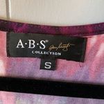 ABS Allen Schwartz ABS Tie Dye Belted Dress Size Small Photo 2
