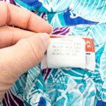 Sandra Ingrish Sport Vintage Hawaiian Blue Purple Shirt Womans Small Unisex Photo 13