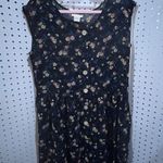 Banana Republic  Floral Rayon Button Front Sleeveless Midi Dress Size M Photo 3