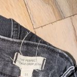 Madewell  The Perfect Vintage Crop Jean Black Jeans Size 26 Photo 3