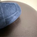 Bibi Lou Navy Blue Suede Leather Platform Block Heel Square Toe Loafers 41 Size 10 Photo 11