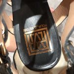 Pour La Victoire  nwot leather black heel sandals Photo 7