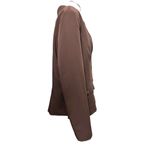 Alyn Paige New York Vintage Java Brown Blazer Size 16 Photo 3