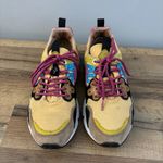 Flower Mountain Yamano 3 Suede Multicolor Athletic Outdoor Shoes Sneakers Pink Size 8 Photo 3