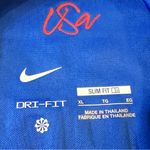 Nike NWT  USWNT Alex Morgan 13
Jersey Womens SLIM FIT Blue
DR4000-406 Size XL USA Photo 3