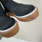 Free People  Thigh High Over The Knee Boots Womens 37/ US 6.5 Black Stretch OTK Photo 5