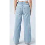 PacSun Eco Medium Indigo Double Waistband Mid Rise Baggy Jeans Size 26 Photo 1