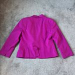 Ann Taylor  Magenta Pink Blazer SIZE 4 Photo 3