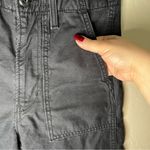 Levi's Levi’s Premium Ribcage Straight Black Utility Cargo Twill Pants Photo 5