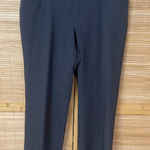 Christopher & Banks  dark gray pull on stretch waist slacks pants trousers Sz 8 Photo 0