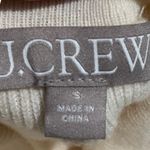 J.Crew  Ruffleneck Merino Wool-blend sweater ivory Size SMALL Photo 4