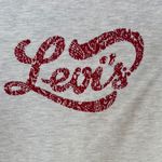Levi's Red and White Raglan Sweatshirt XL Photo 2