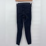Spanx  Vintage Wash Black Distressed Ankle Skinny Shapewear Pull On Jeans‎ XS Photo 6