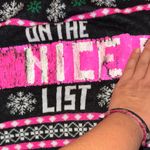 Well Worn  Black and Pink Festive Sweater Photo 11